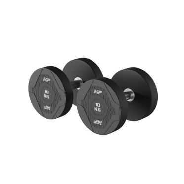 Muscle Power ronde rubber Dumbbells 