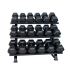 Muscle Power Dumbbellrek zwaar 3 laags  MP2315A