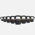 NUCCLR cast iron kettlebell 12 KG  NUC1028-12